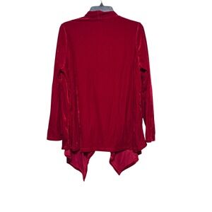 Potpourri Whimsigoth Romantic Gothic Velvet Drape Cardigan Womens L Coquettecore